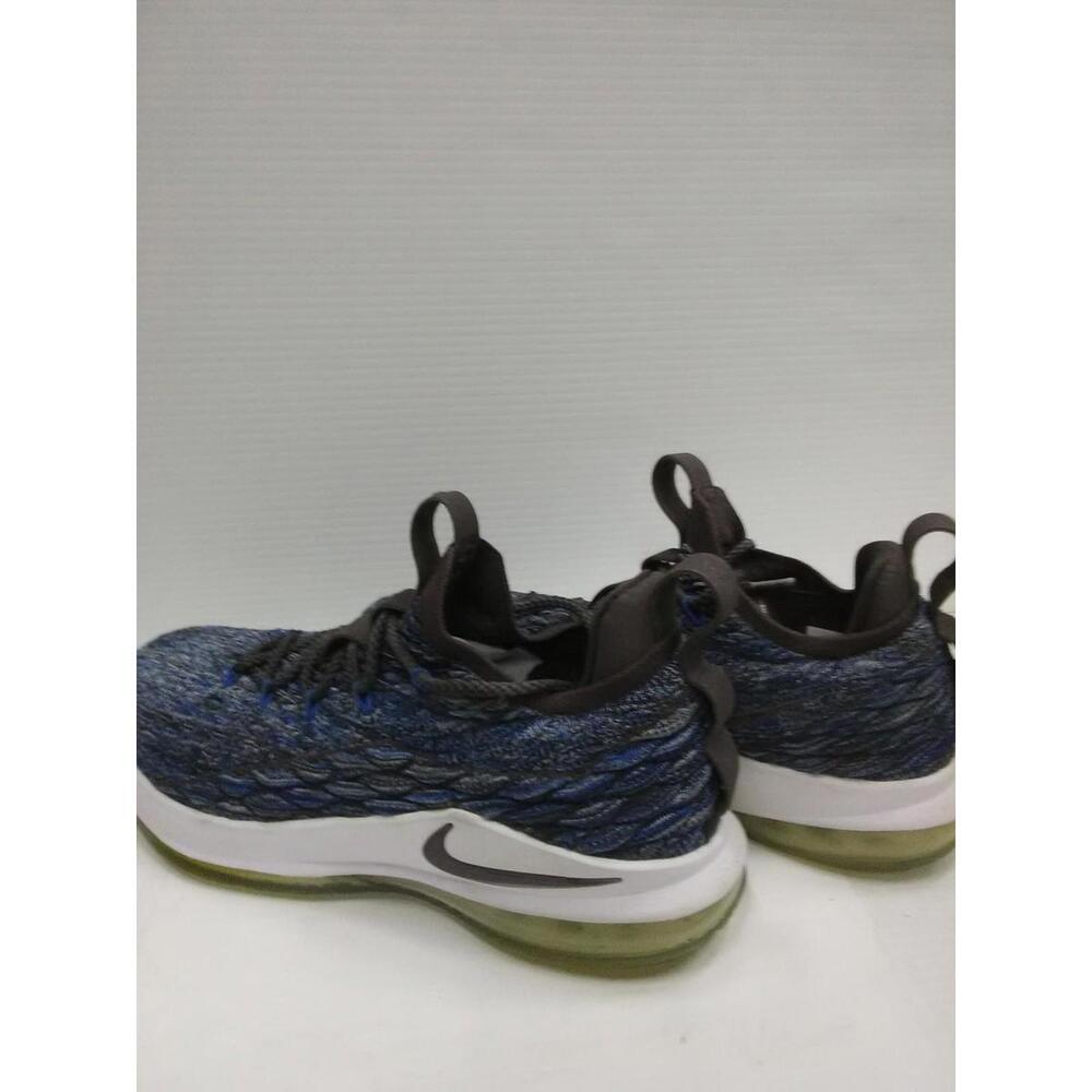 Nike LeBron 15 Low Shoes Mens Size 10.5 Blue Black Basketball Air Max AO1755 - Picture 6 of 11